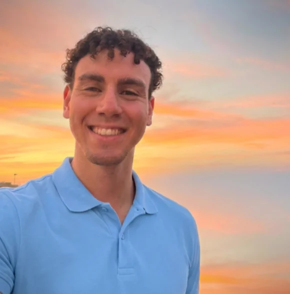 João Félix, founder da Talkeddy, ao pôr-do-sol